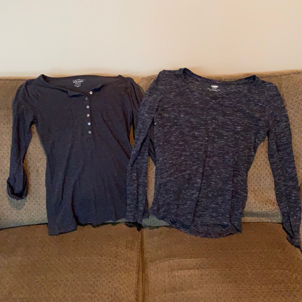 Two Old Navy shirts